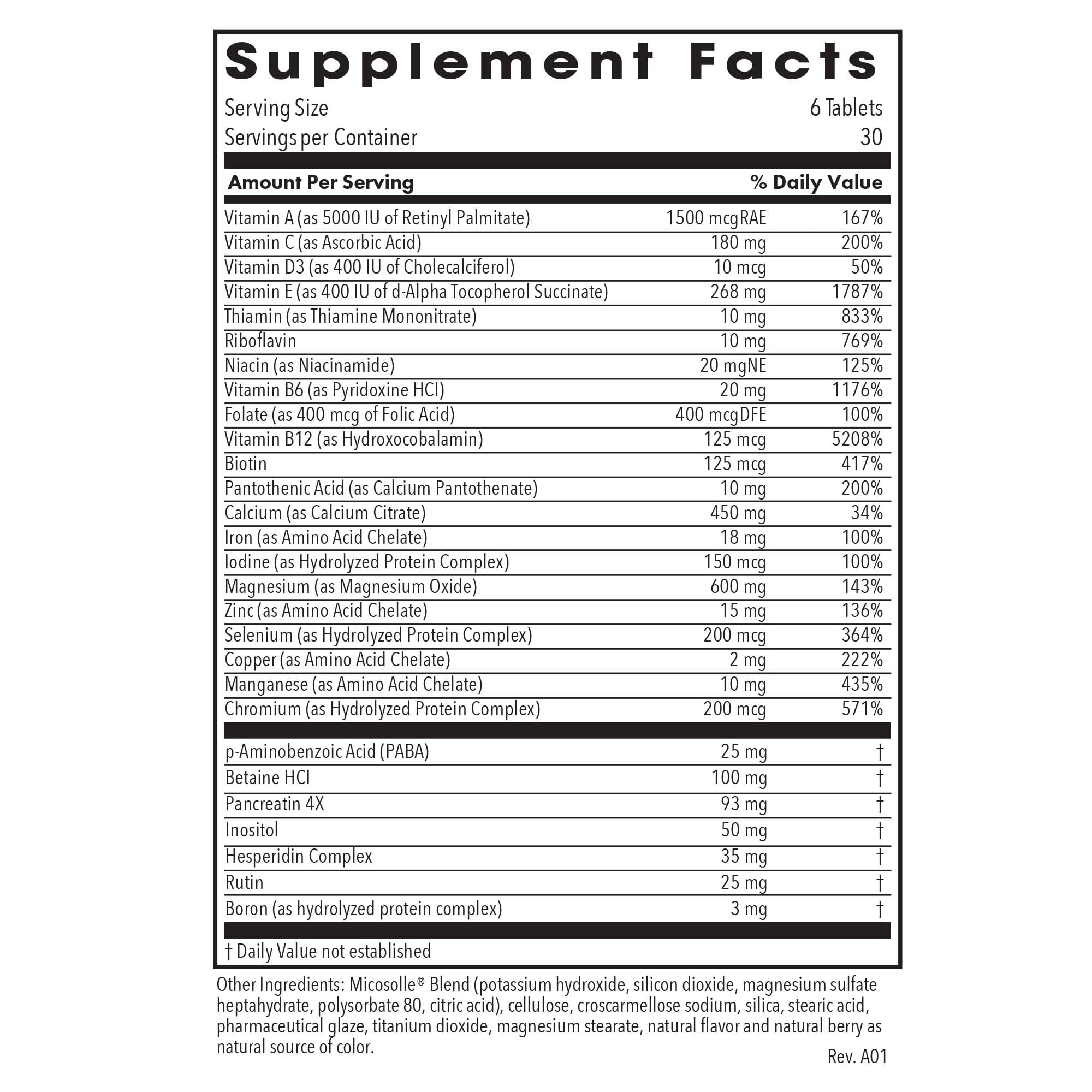 Optimox Gynovite - Menopause Supplements for Women | Postmenopause Support - 180 Tablets