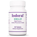 Optimox Iodoral 6.25 mg – Iodine Supplements for Thyroid Support | Lugol Solution | 90 Tablets