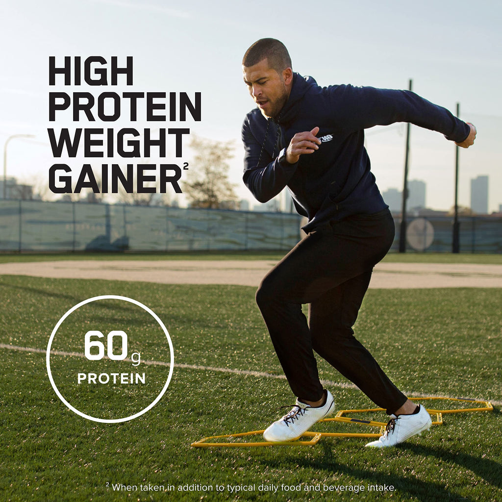 Optimum Nutrition Gold Standard Pro Gainer – Weight Gainer Protein Powder, Double Chocolate, 10.19 lb
