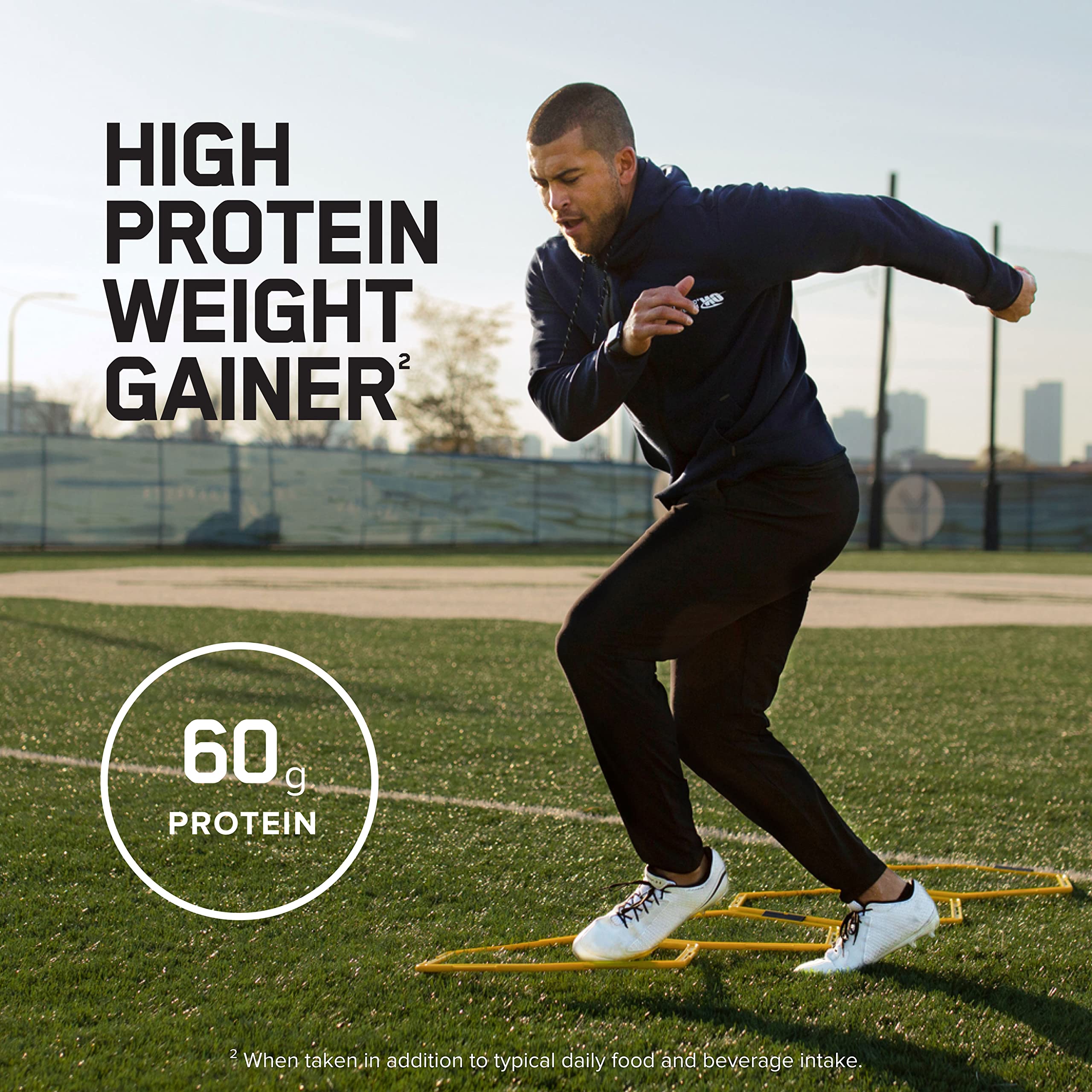 Optimum Nutrition Gold Standard Pro Gainer – Weight Gainer Protein Powder, Double Chocolate, 10.19 lb