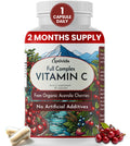 OPTIVIDA Acerola Cherry Capsules – Plant-Based Vitamin C for Immunity