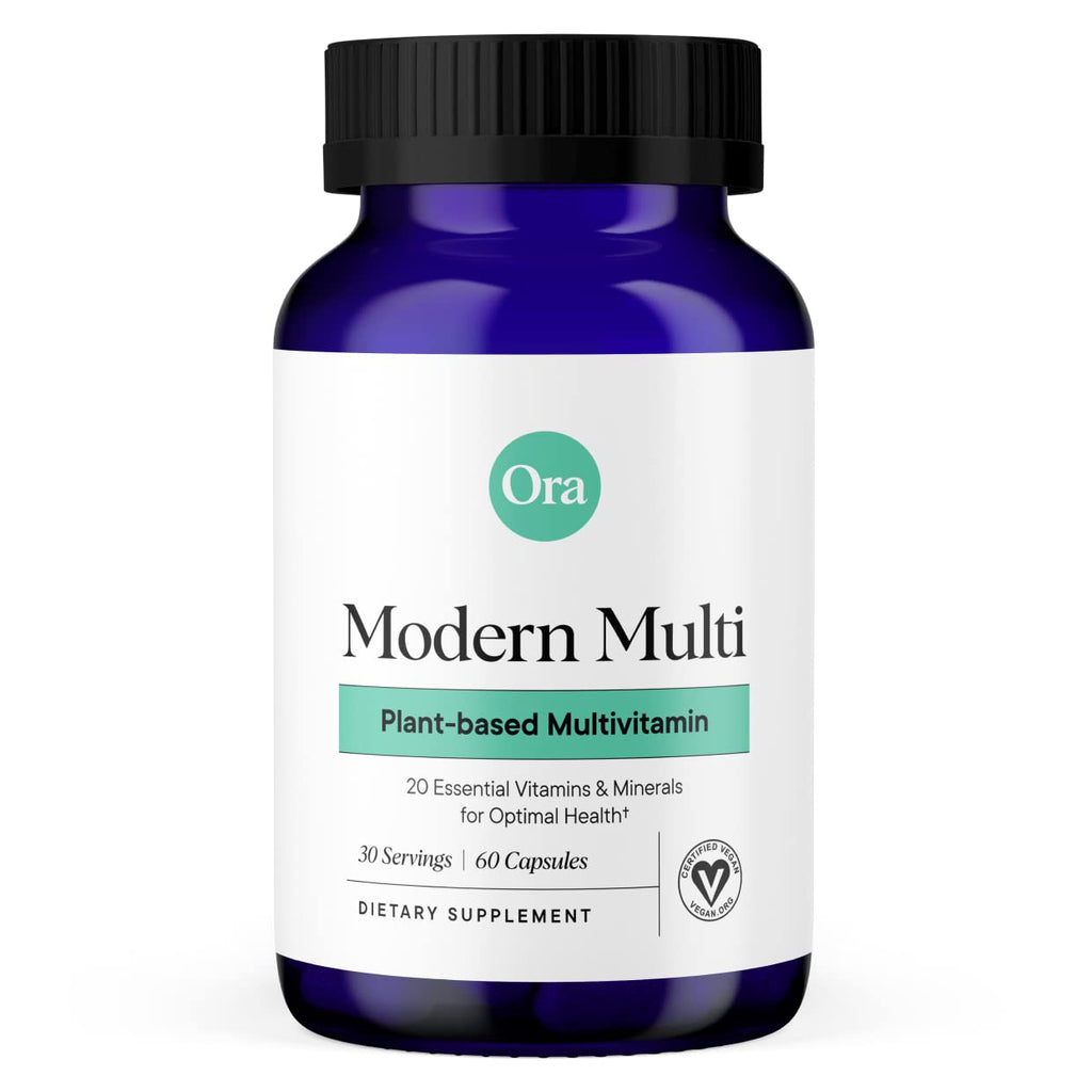 Ora Organic Plant Based Multivitamin for Women & Men | Blue Light Protection