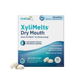 OraCoat XyliMelts Dry Mouth Relief – Mint-Free & Acacia Gum-Free, Xylitol, 40 Count