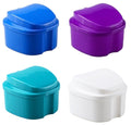 ORAfix Complete Care Premium Denture Bath – No Mess, No Spill Strainer