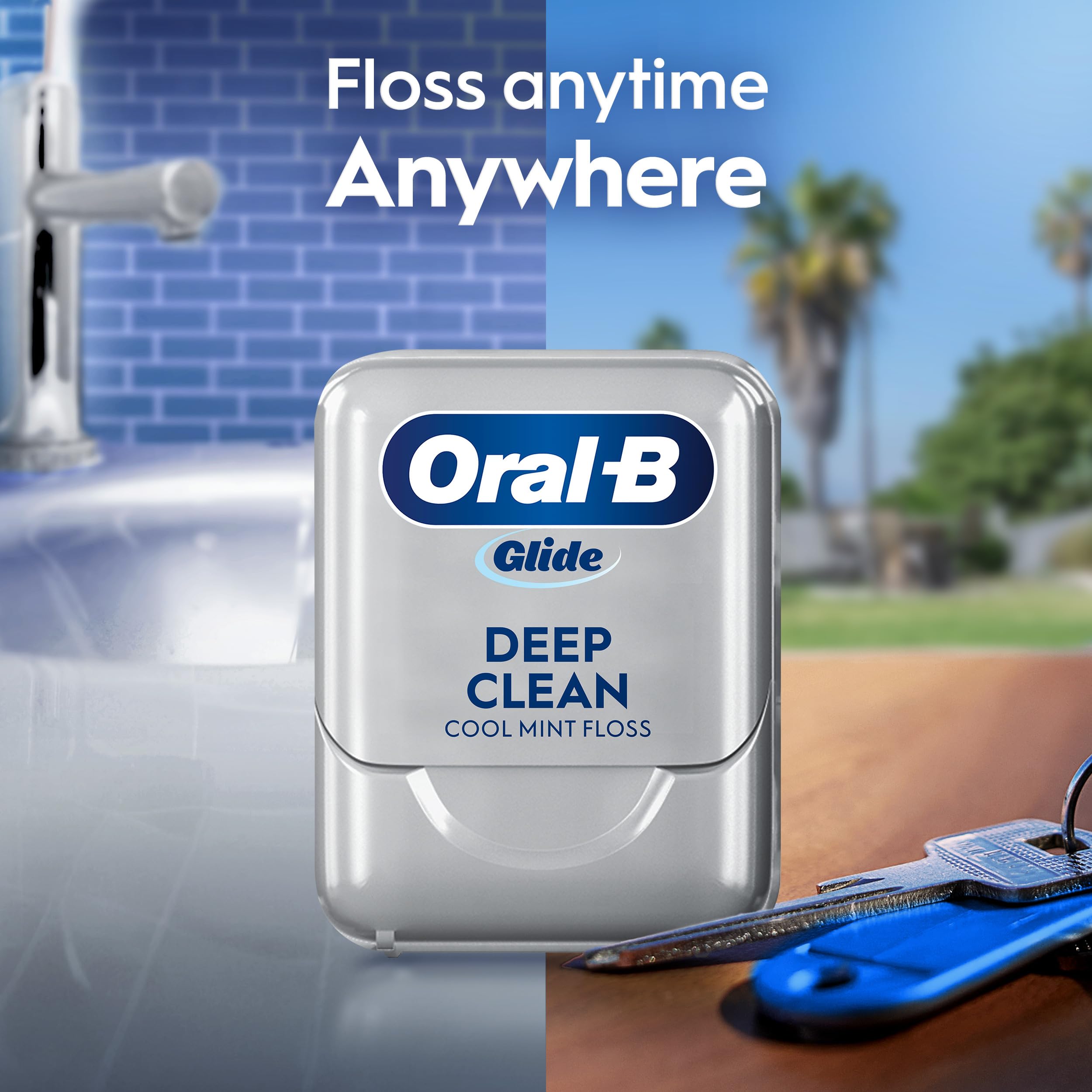 Oral-B Glide Deep Clean Cool Mint Dental Floss – 40m