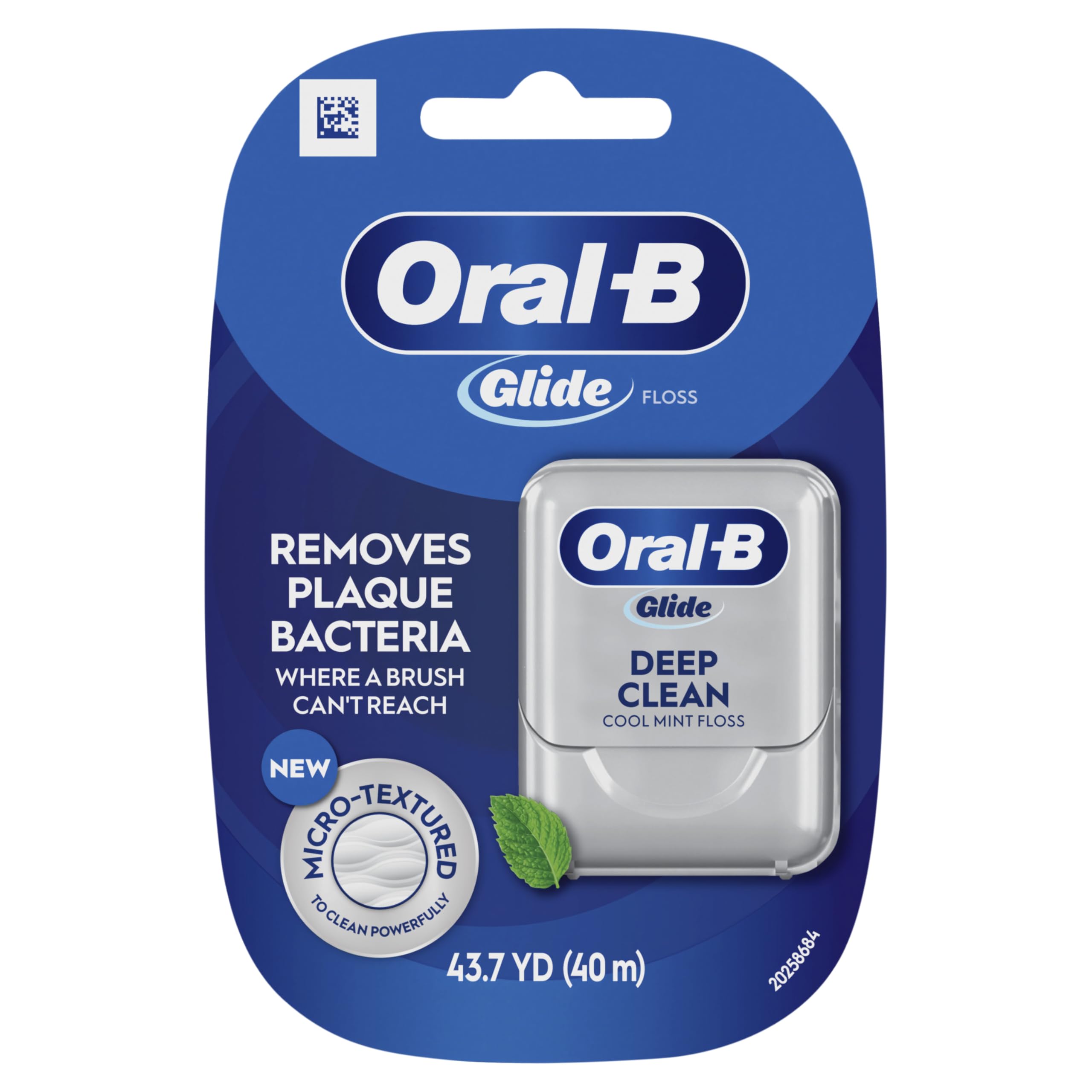 Oral-B Glide Deep Clean Cool Mint Dental Floss – 40m