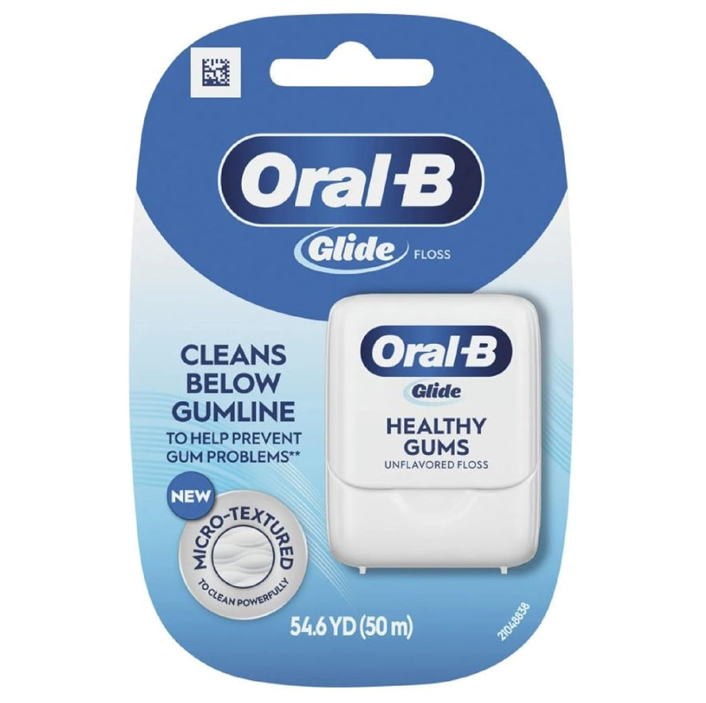 Oral-B Glide Pro-Health Floss – Healthy Gums, 54.7 yd (Pack of 2)