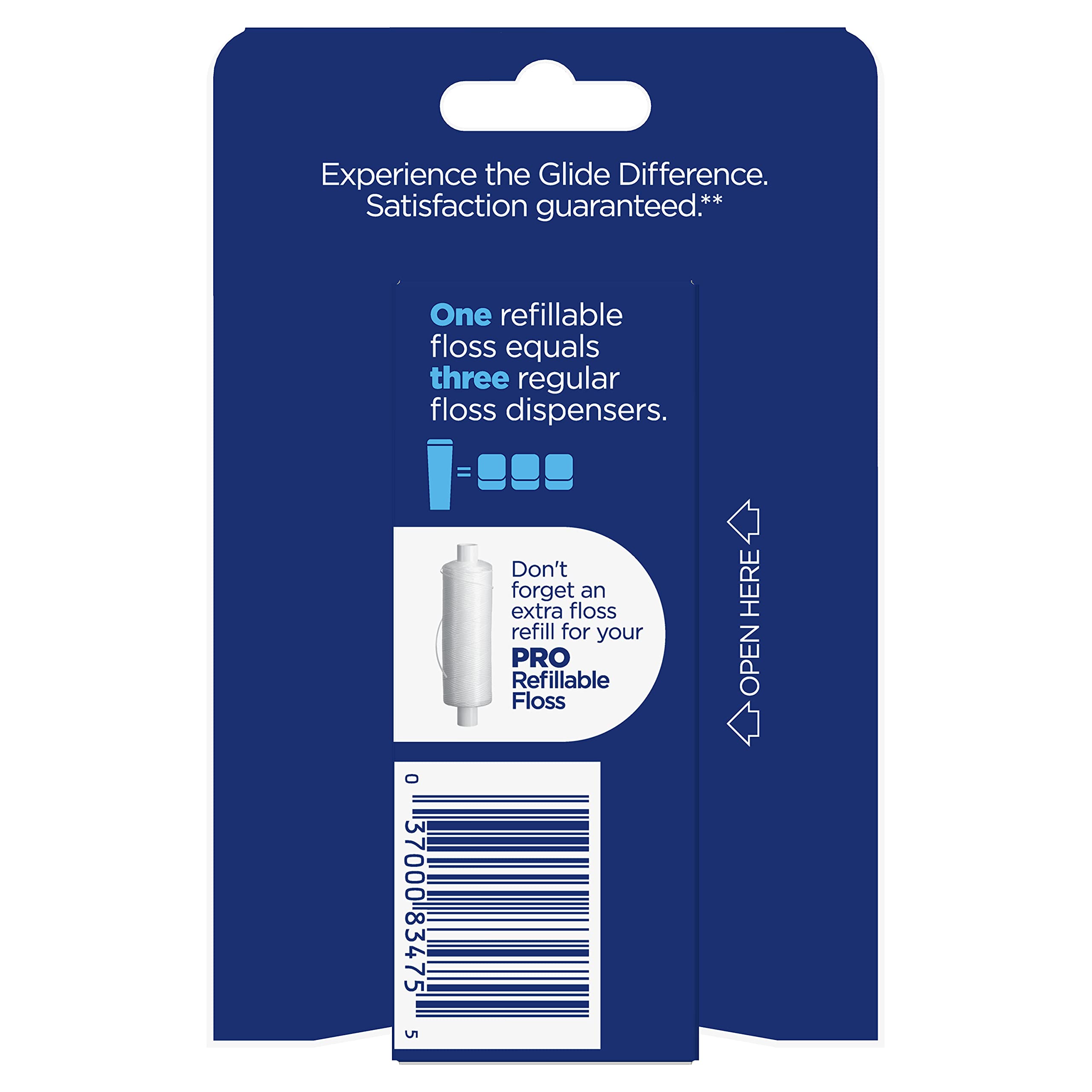 Oral-B Glide PRO Refillable Floss Starter Kit, 120m
