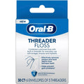 Oral-B Glide Threader Floss, 30-Count | 6 Envelopes of 5 Threaders (Value Pack)