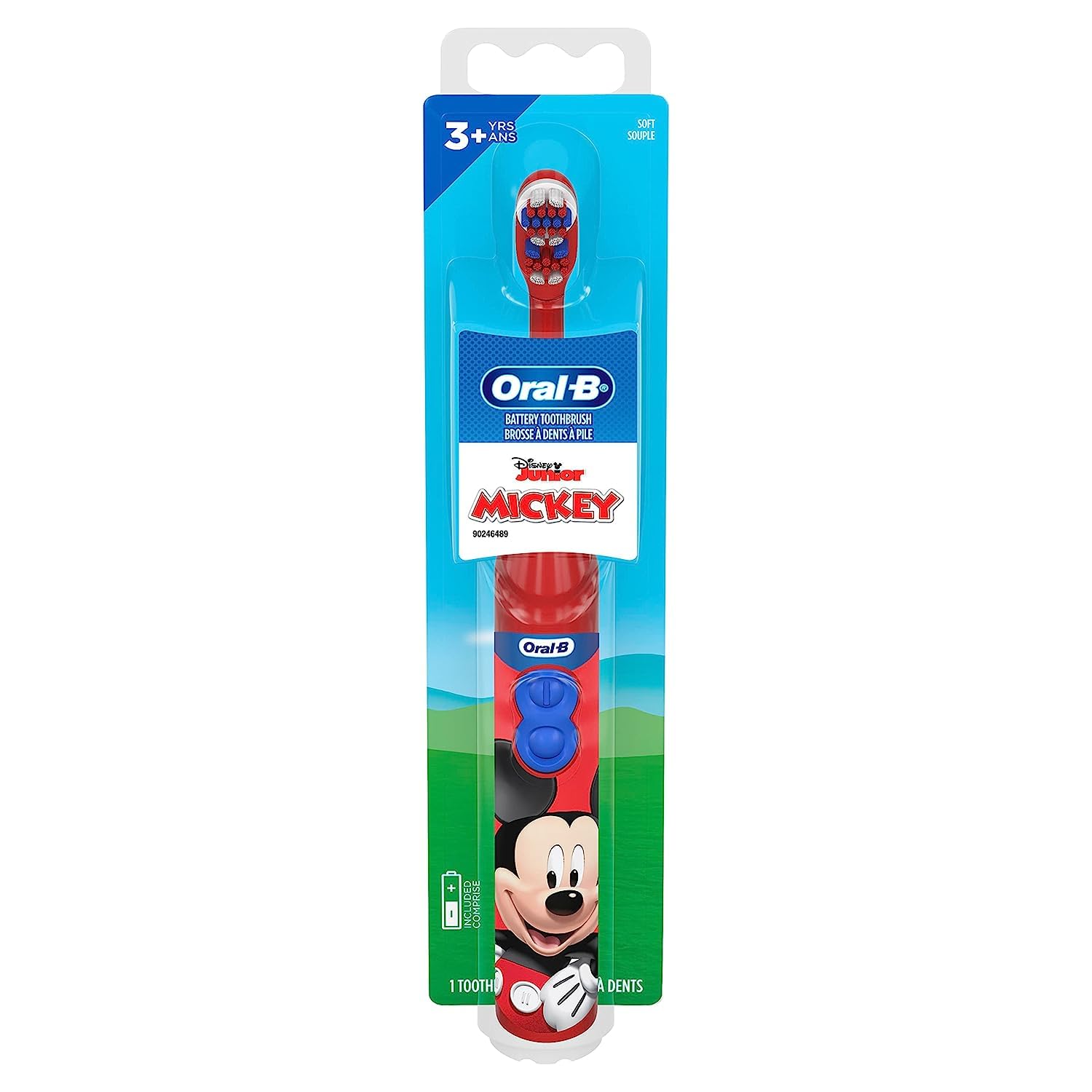 Oral-B Kid's Battery Toothbrush with Mickey Mouse – 3+