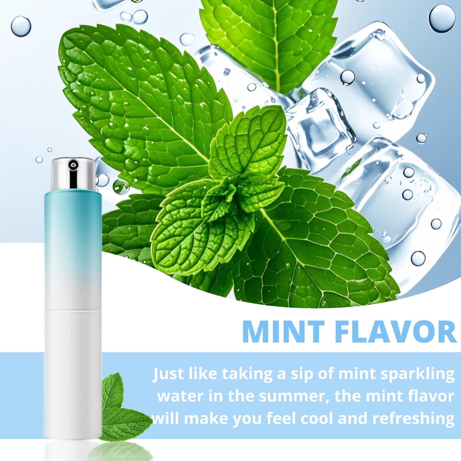 Oral Breath Spray 3-Pack – Mint, Peach & Green Grape | Fresh Breath