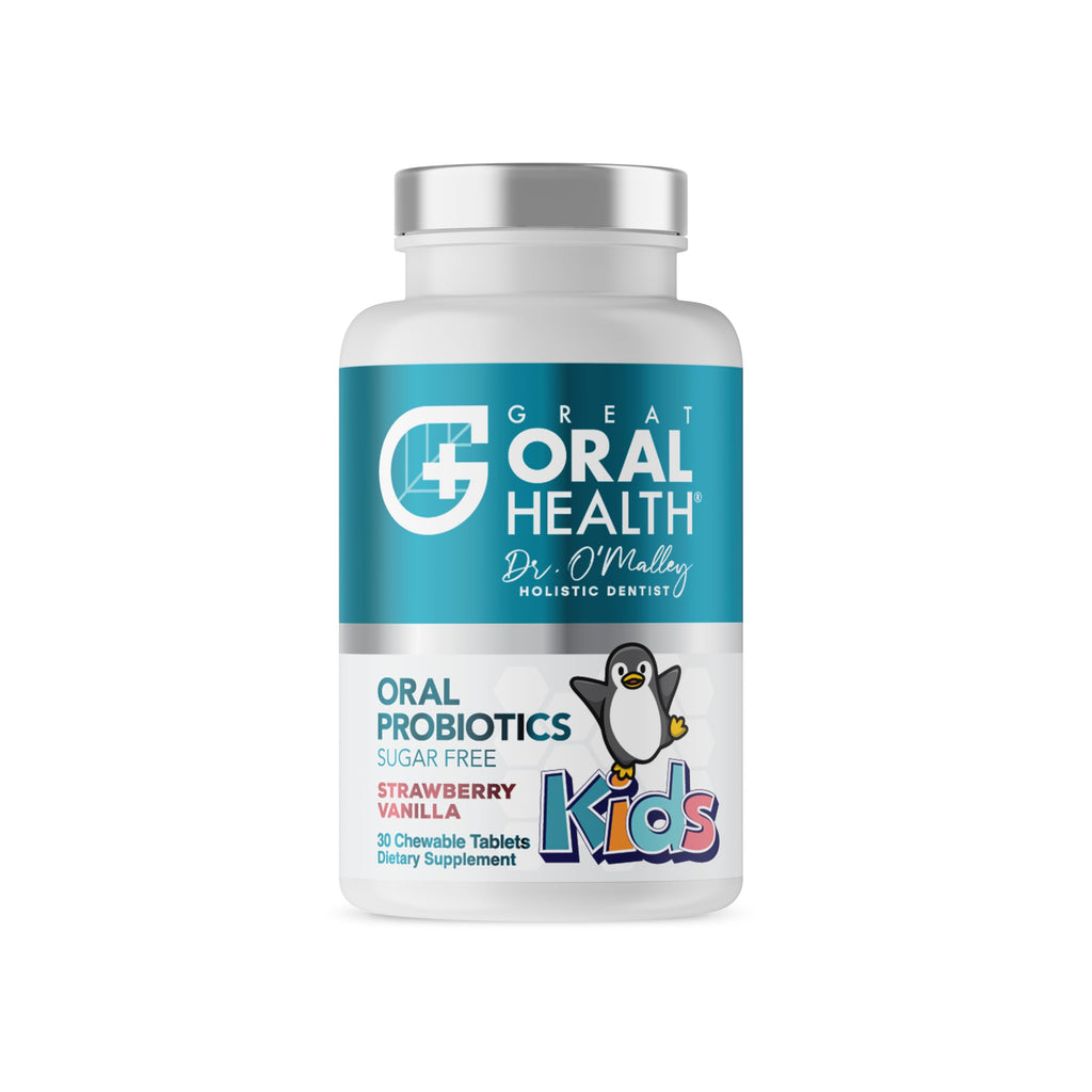 Oral Probiotics for Kids – BLIS K12 M18 Dental Probiotics for Teeth & Gums | 30 Strawberry Vanilla Chewables