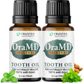 OraMD 4-in-1 Original Strength Tooth Oil – Gum Disease & Gingivitis Treatment (2-Pack) – All-Natural