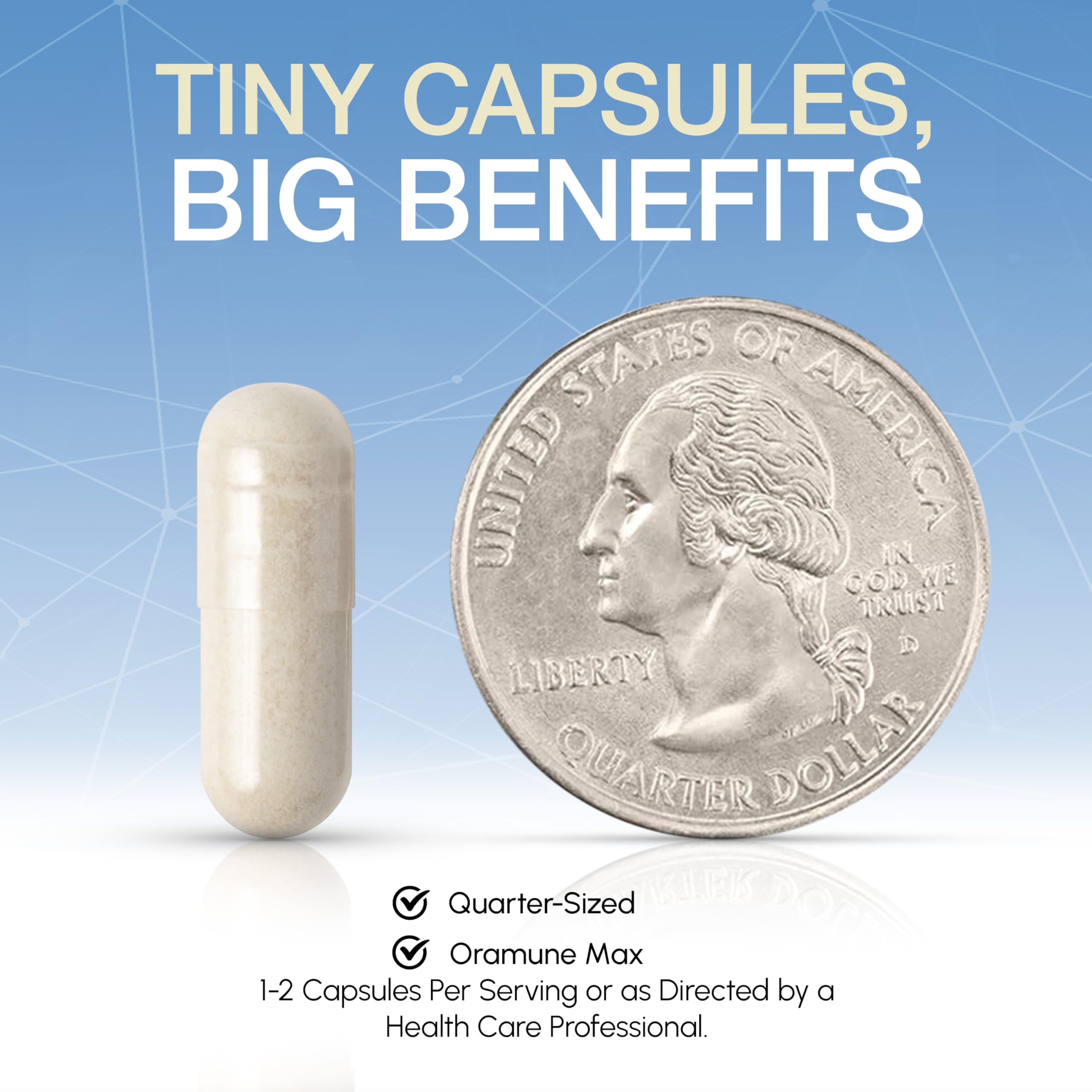Oramune Max Immune Support — Transfer Factor & Colostrum, 100 Caps