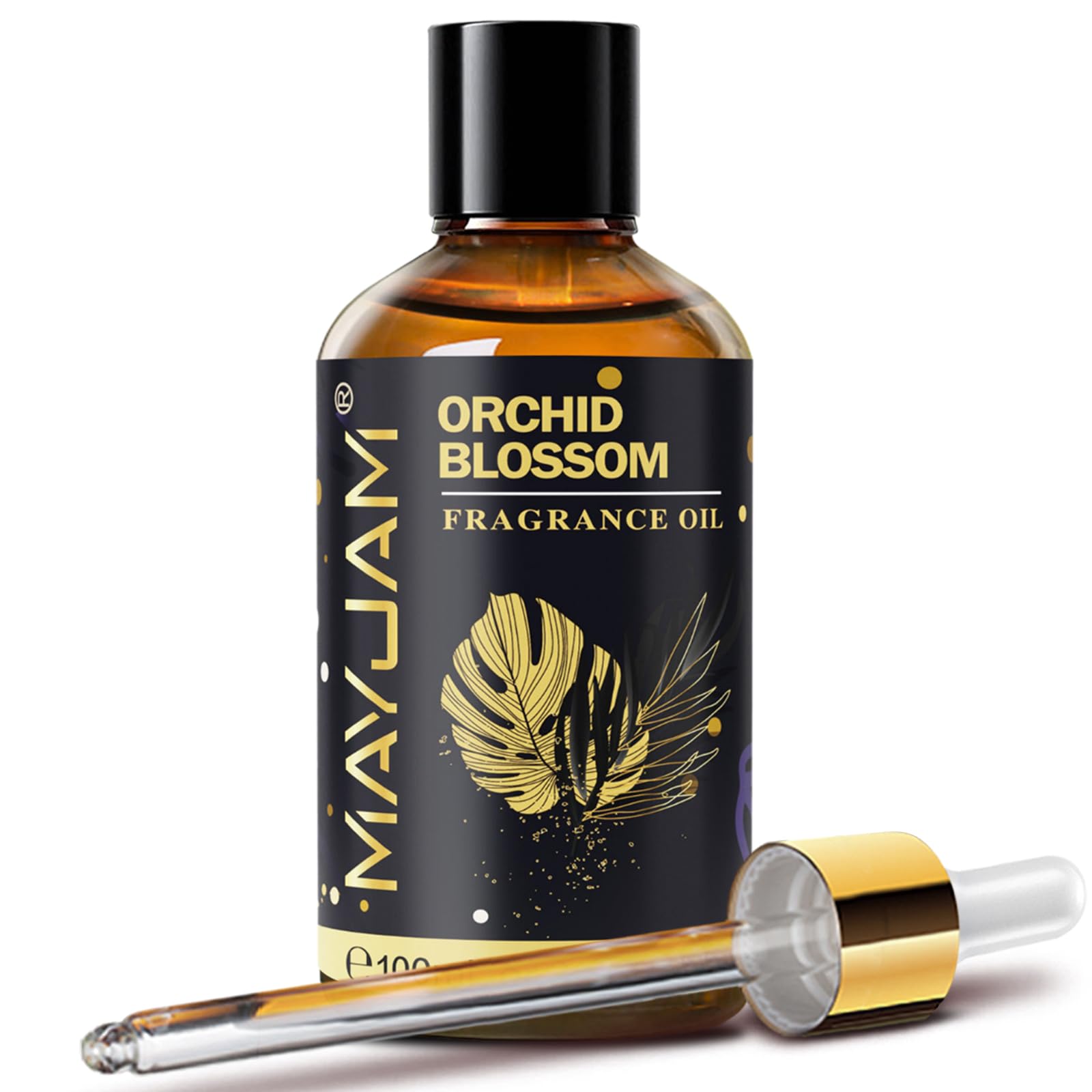 Orchid Blossom Fragrance Oil – MAYJAM 100ml (3.38oz) for Diffusers, Soap & Candles