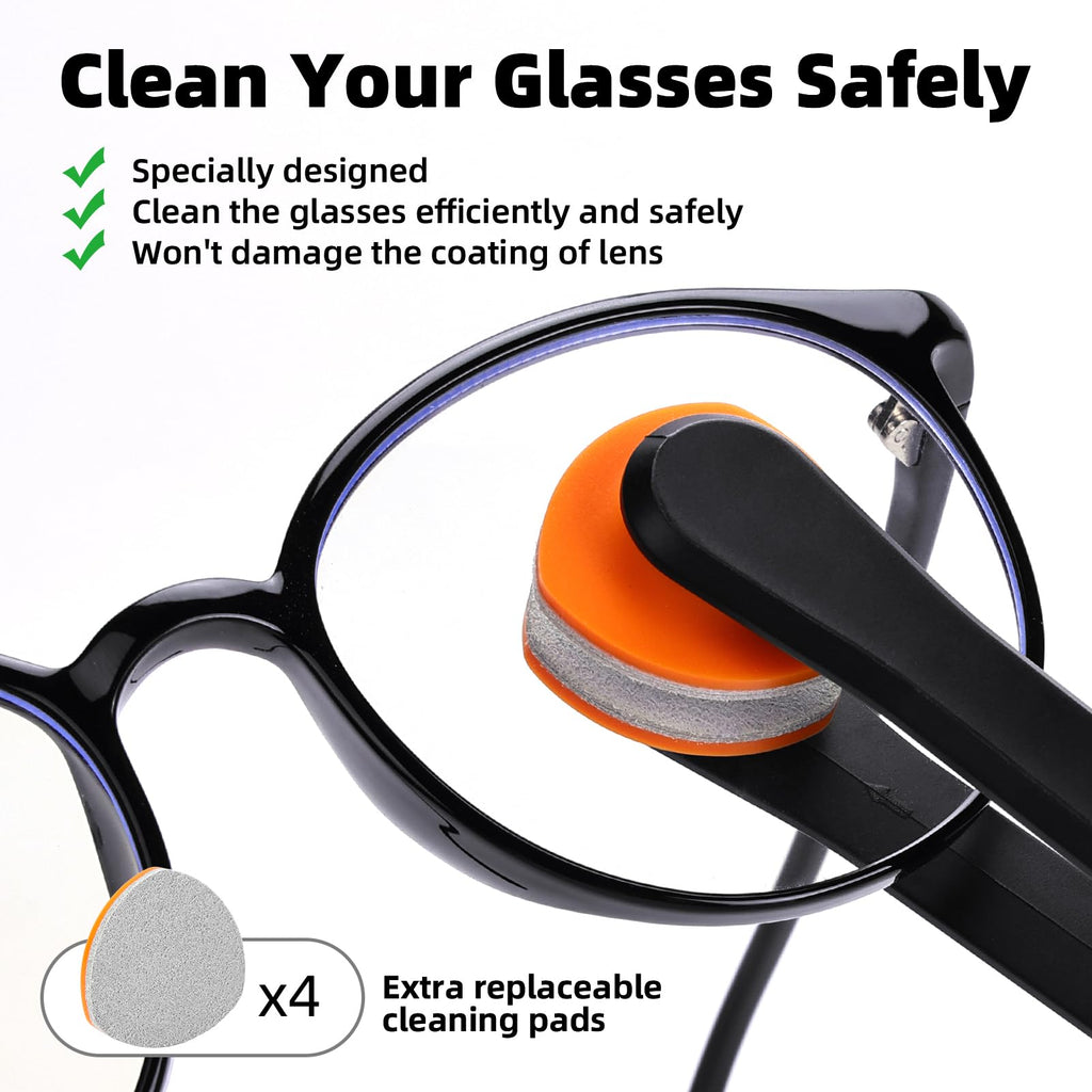 Ordilend Glasses Cleaner Kit – 24H Anti-Fog Spray, Microfiber Cloth & Repair Tools