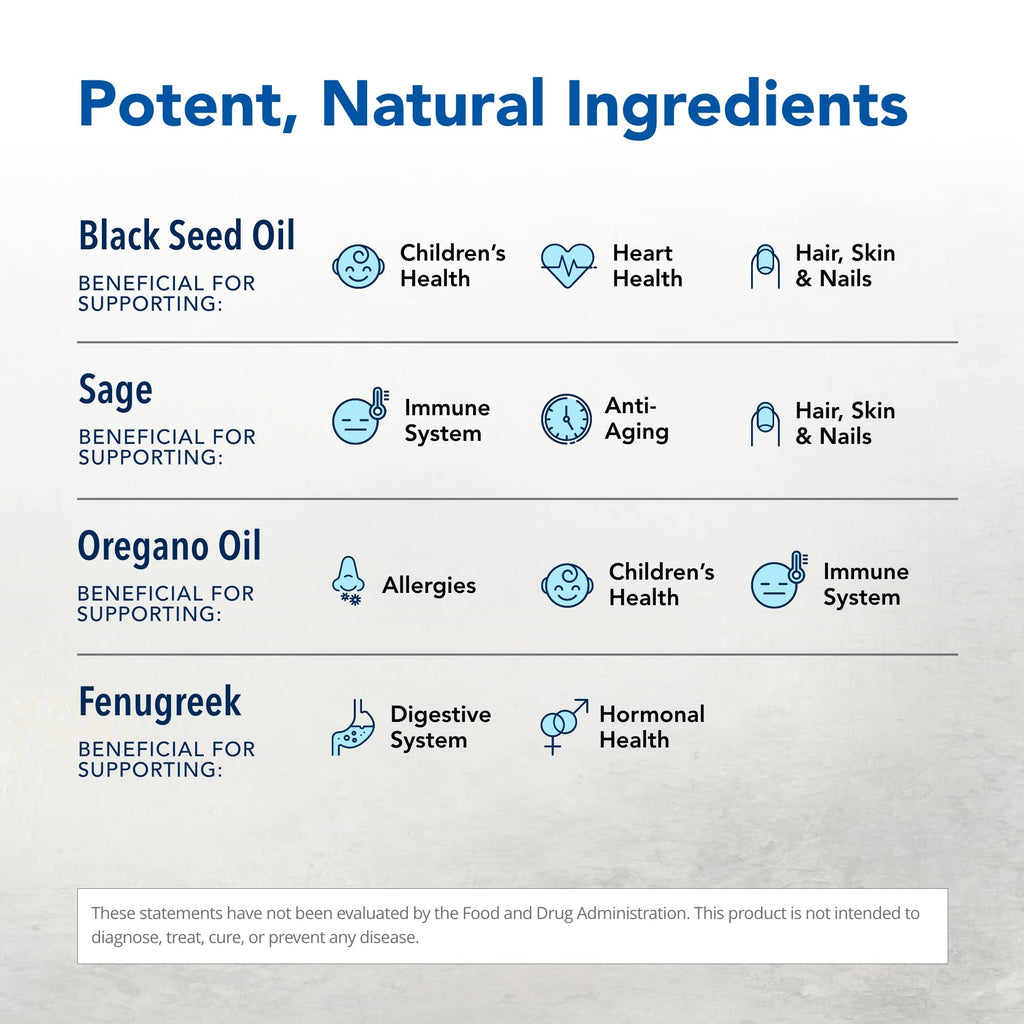 North American Herb & Spice OregaBiotic - 60 Capsules | Immune System & Digestive Support | Non-GMO