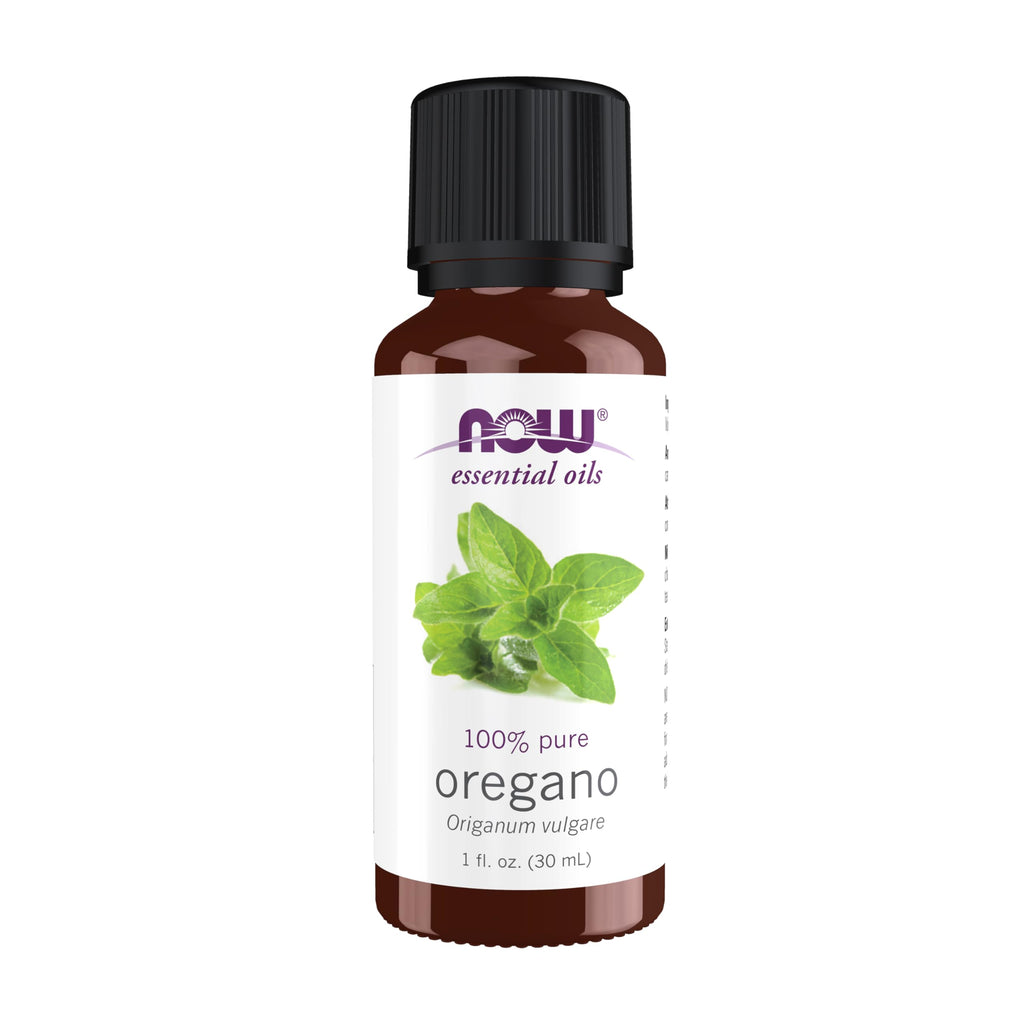 NOW Essential Oils Oregano Oil – Comforting Aromatherapy Scent | Steam Distilled | 100% Pure | Vegan | 1-Ounce