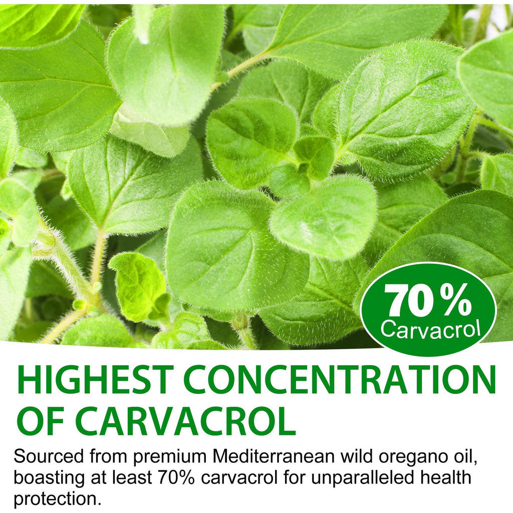 2 Pack Organic Oregano Oil Drops – Immune & Digestive Support, Non-GMO, Gluten Free, 4 fl oz