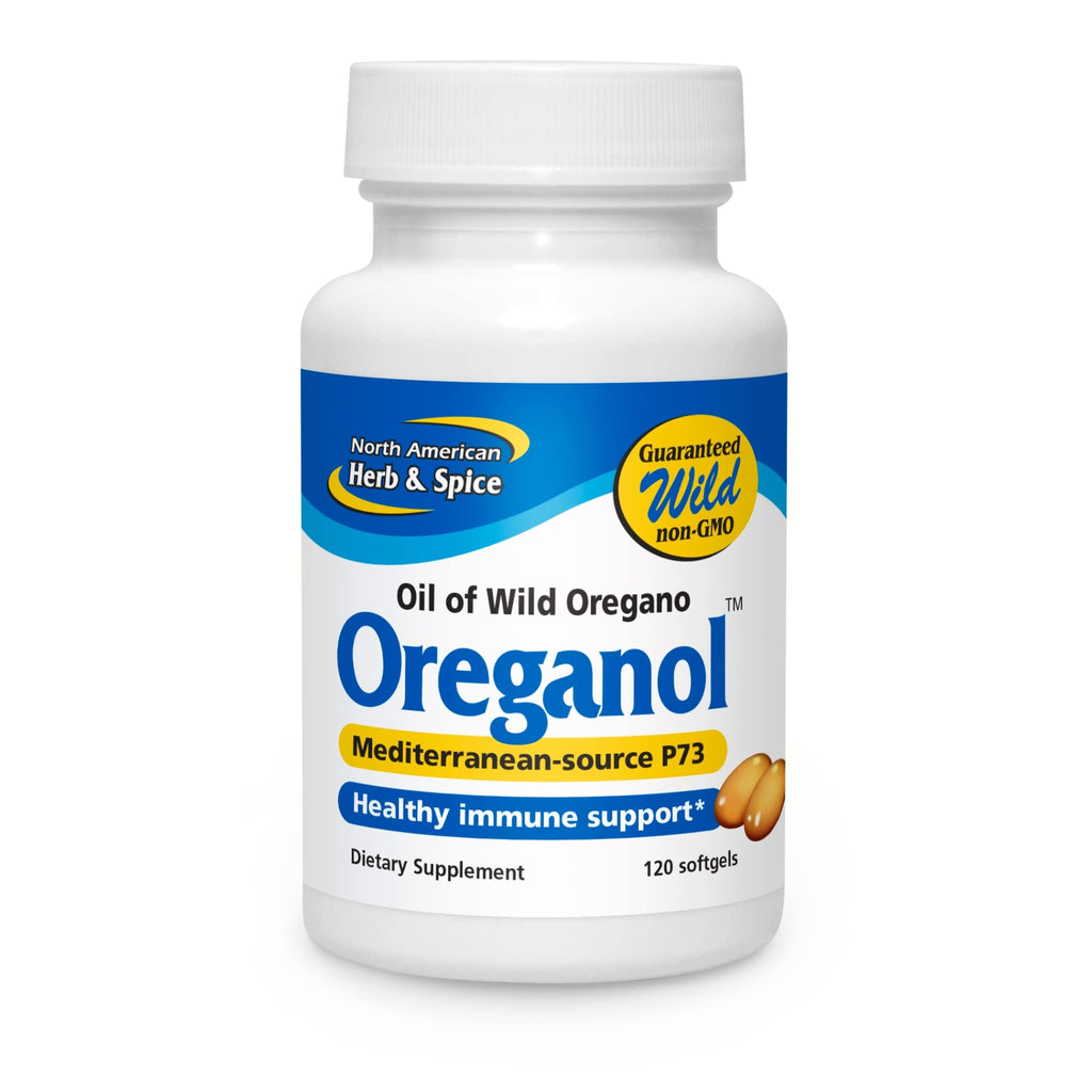 Oreganol P73 Softgels 120 Count | North American Herb & Spice