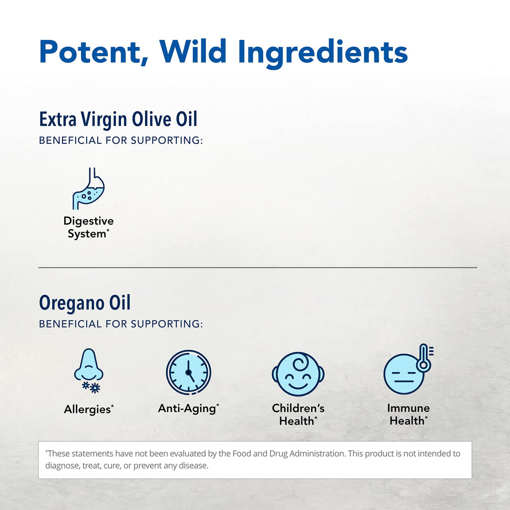 OregaUltra Wild Oregano Oil P73 - 1 oz | Immune & Skin Health | Non-GMO