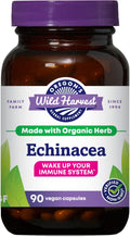 Oregon's Wild Harvest Echinacea Organic Herbal Supplement - 90 Count | Vegan