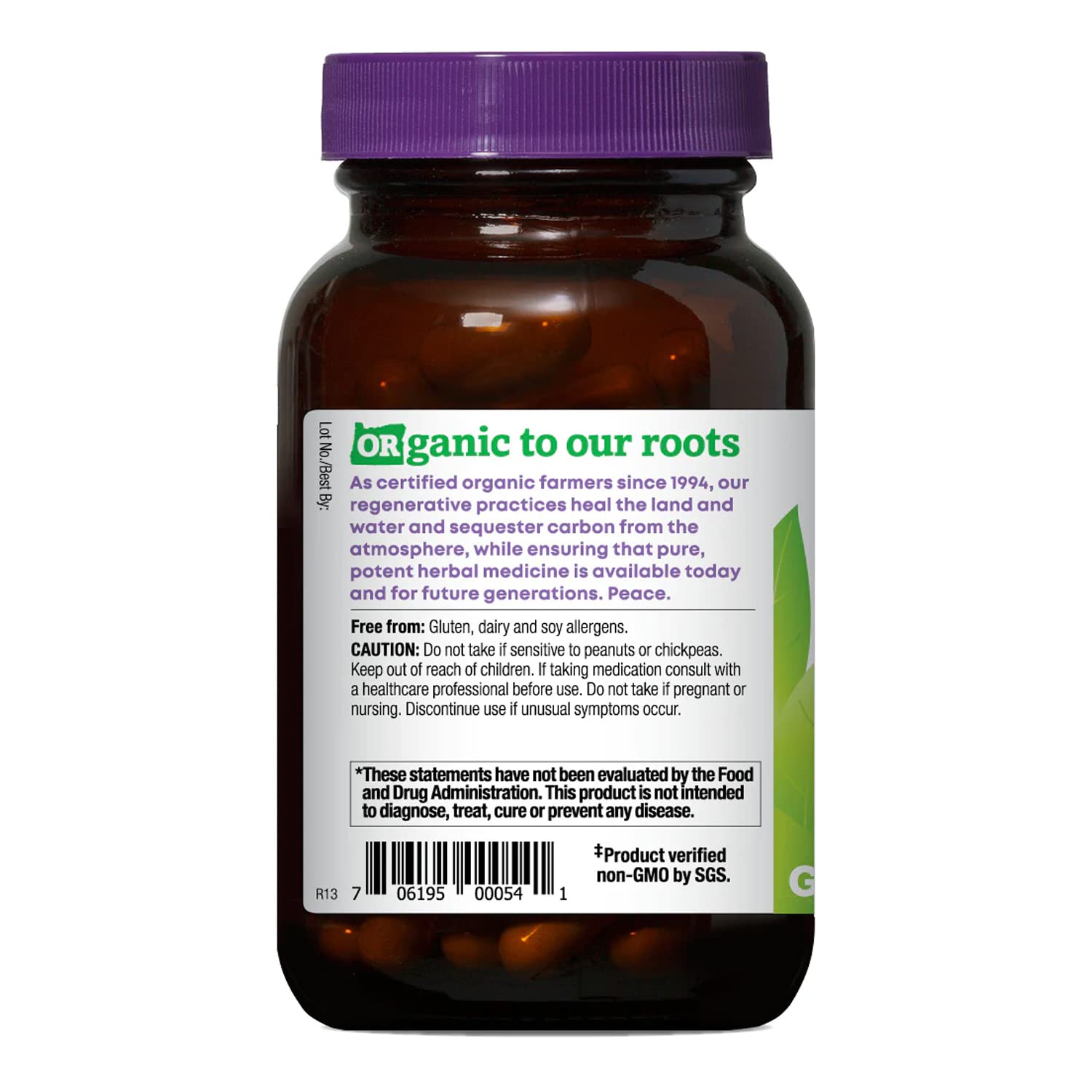 Oregon's Wild Harvest Organic Licorice Root Capsules, 90 Count