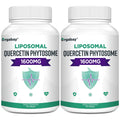 Orgabay Liposomal Quercetin Phytosome 1600 mg – Bromelain 200 mg, Zinc 30 mg, Vitamin C, Turmeric 40 mg | 120 Softgels