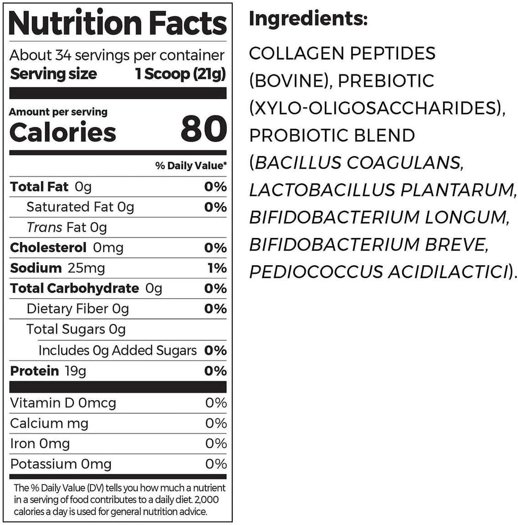 Orgain Collagen + Superfoods with 20g Grass-Fed Collagen & Vitamin C — Unflavored, 25.6 oz