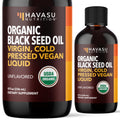 Organic Black Seed Oil – Cold-Pressed, 8 oz – Unflavored, Non-GMO, Vegan