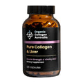 Organic Collagen Australia Pure Collagen & Liver Capsules – 120 Capsules