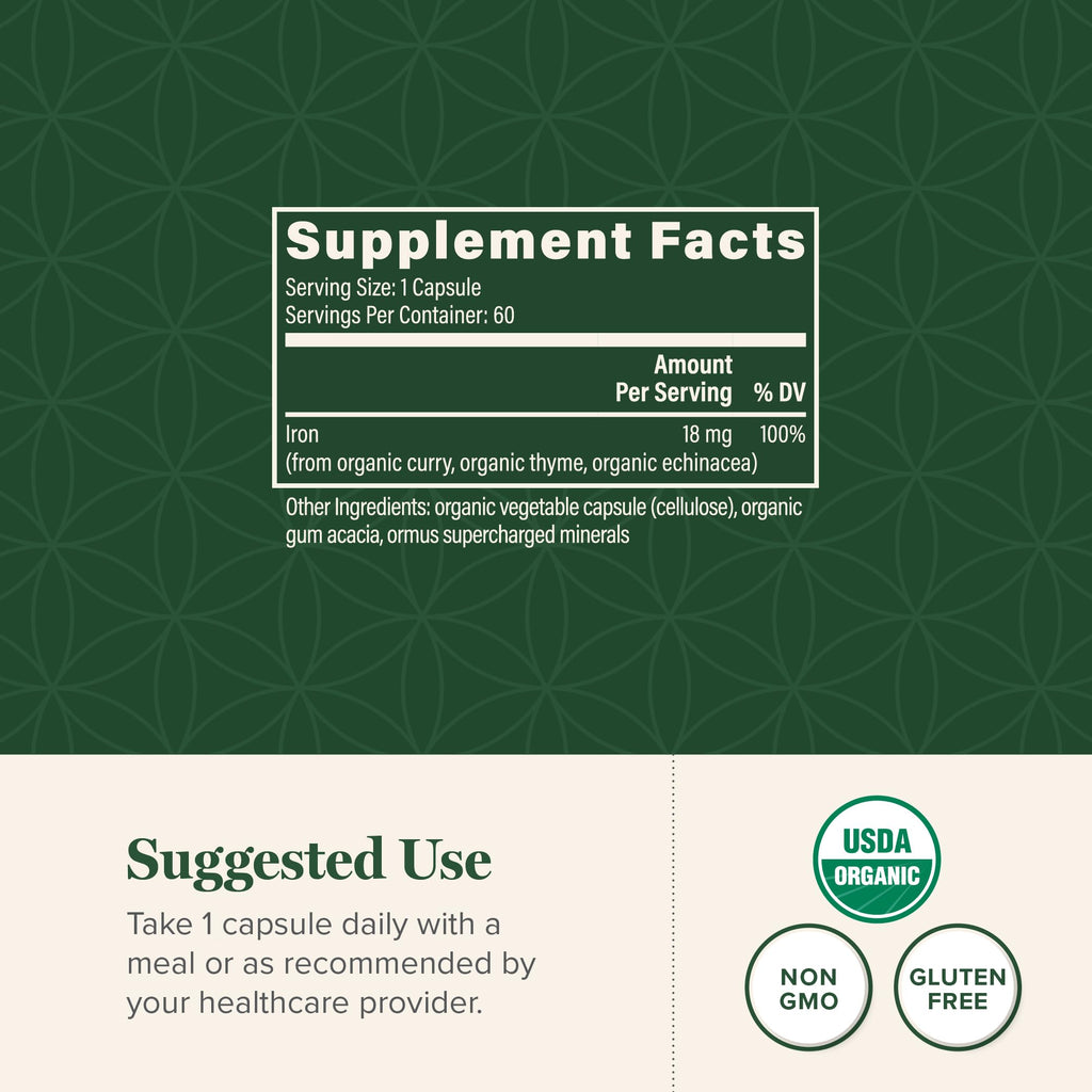 Global Healing Liquid Iron Supplement (2 oz) – Blood Builder with Curry Leaf