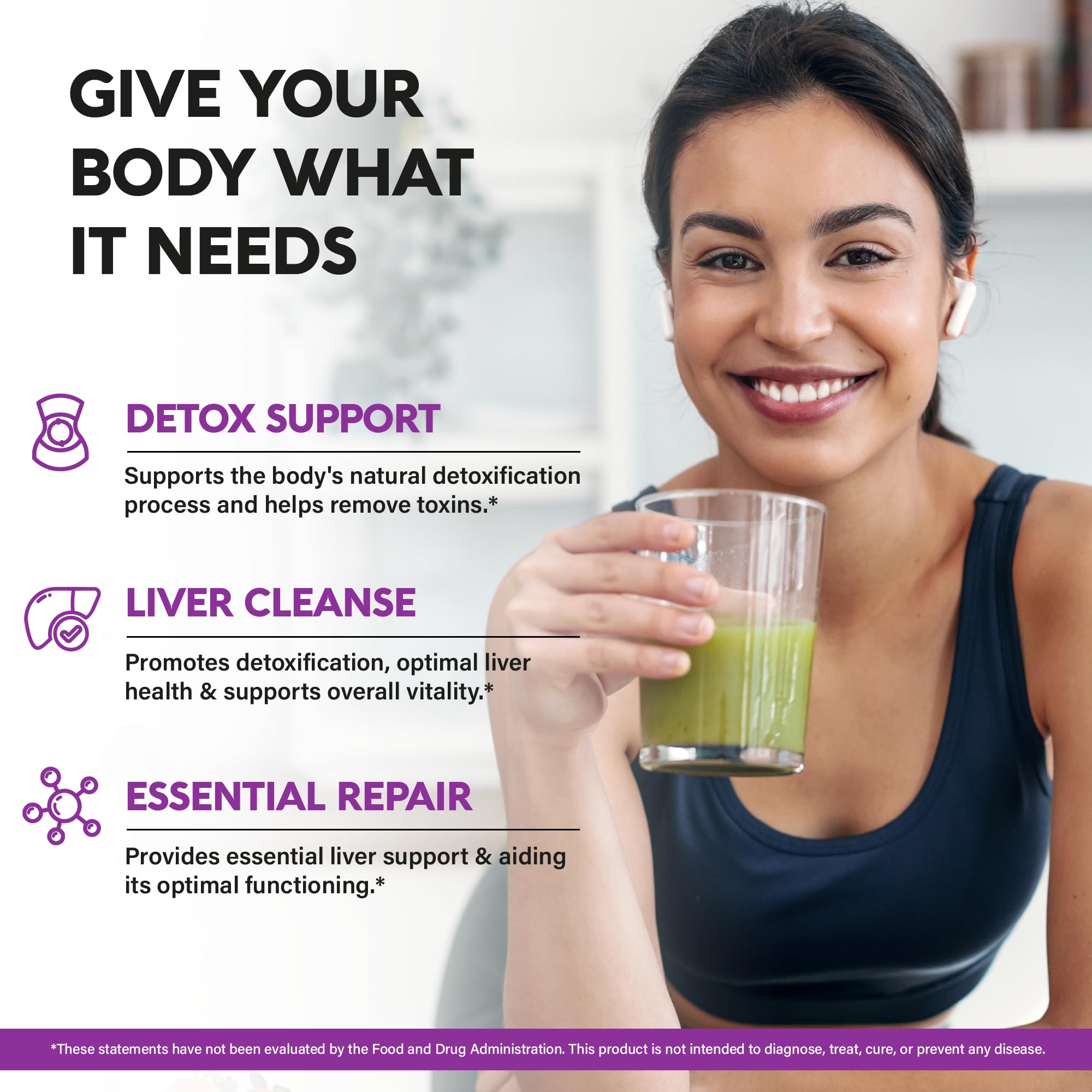 Milk Thistle Liver Cleanse Detox & Repair – 80% Silymarin, Made in USA | 120 Caps