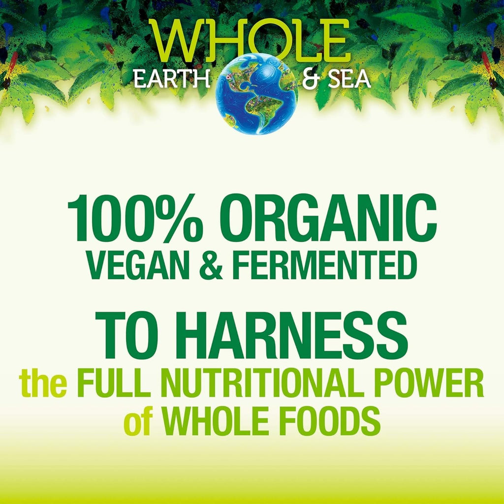 Whole Earth & Sea Organic Fermented Protein & Greens – Vanilla Chai