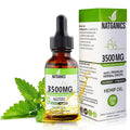 Natganics Organic Hemp Oil 3500mg – Ultra Premium CO2-Extracted Hemp Drops, USA Made