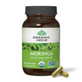Organic India Moringa Capsules Organic – Green Superfood, Vegan, Gluten-Free | 90 Capsules