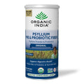 ORGANIC INDIA Psyllium Husk Powder - Organic Fiber Supplement, Whole Psyllium Husk Powder Unflavored, Pre & Probiotic, USDA Organic, Gluten Free - 10 Oz