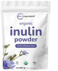 Organic Inulin Fiber Powder 2lb – Prebiotic Digestive Health, Unflavored & Vegan | Micro Ingredients