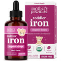 Organic Iron Drops for Kids – Sugar-Free Berry Ferrochel® with Vitamin C