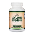 Organic Lions Mane Mushroom Capsules (120 Count), for Focus Support and Immune Health, Third Party Tested and Grown in The USA - by Double Wood