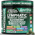 Organic Lymphatic Drainage Supplements | Elderberry, Sea Moss, Spirulina | Clean Nutra