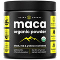 Organic Maca Powder – Gelatinized Peruvian Blend (Yellow, Black & Red Roots) – Vegan & Non-GMO 8oz