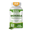 Organic Moringa Capsules 1000mg | Antioxidant Superfood for Energy, Metabolism & Immune Support – Vegan, Non-GMO (60 Caps)