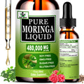 Organic Moringa Liquid Drops - Energy, Immunity & 6X Absorption