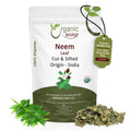 Organic Neem Leaf Cut & Sifted - Herbal Tea | Premium Dried Neem Leaves | USDA Certified | Non-GMO & Gluten Free | Origin India (4 oz)