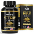 Organic Shilajit Gold Grade Plus – Fulvic & Humic Acids, 120 Capsules, USA Made