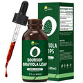 Organic Soursop Graviola Leaf Extract Liquid Drops | Soursop Bitters Liquid | High Absorption, Enhanced Bioavailability | Vegan, Non-GMO, Gluten Free | Immune Support | 2 Fl Oz