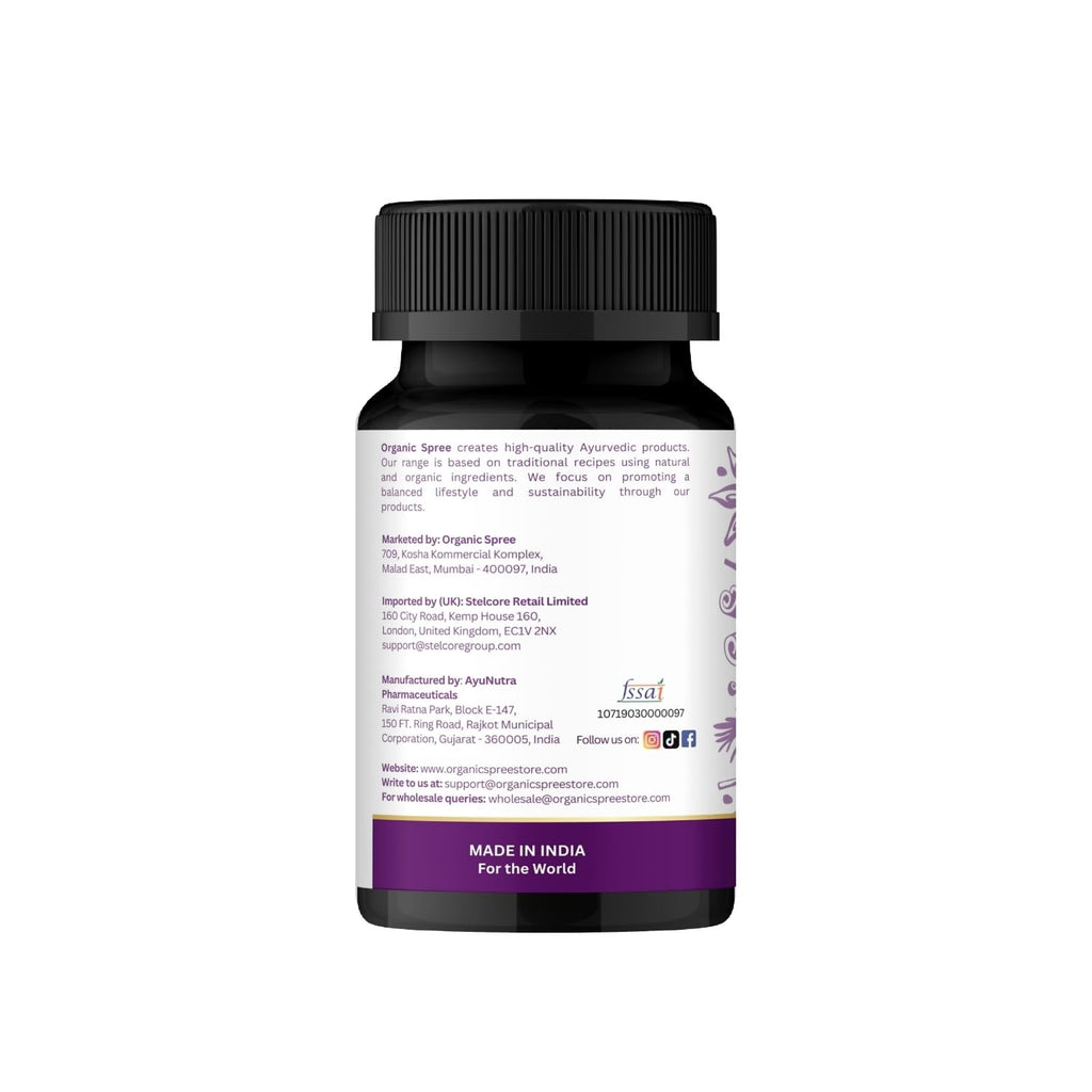 ORGANIC SPREE Medohar Guggulu 120 Tablets – Ayurvedic Metabolism & Immune Support | Pack of 3