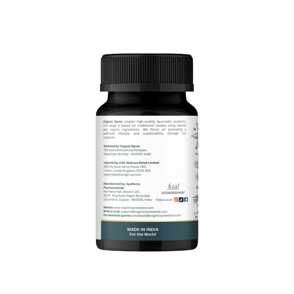 ORGANIC SPREE Punarnavadi Guggulu 120 Tablets – Supports Kidney Function* – Ayurvedic Formulation, Certified & Vegetarian