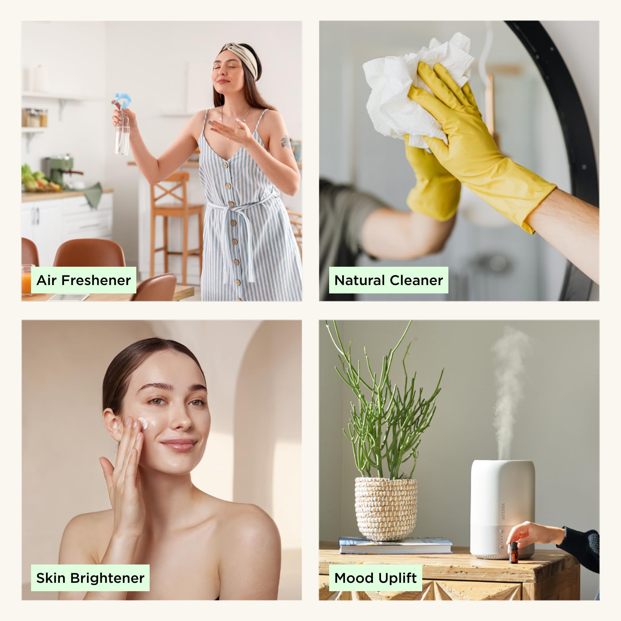 Hatch Holistic Peppermint Essential Oil - 1oz | Pure Peppermint Oil for Diffusers, Aromatherapy, Skincare